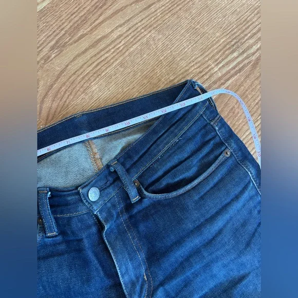 Acne Studios Max Jeans 29x32 Dark Wash Slim Straight Denim Scandinavian - Picture 7 of 11